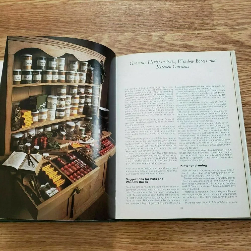 Vintage Cooking with Herbs and Spices Hardback Cook Book